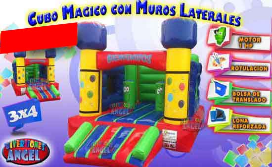 Cubito Magico con Muros Laterales 3x4